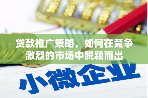 凤县贷款推广策略，如何在竞争激烈的市场中脱颖而出