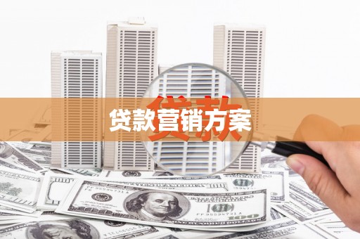 凤县贷款营销方案