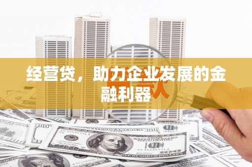 凤县经营贷，助力企业发展的金融利器