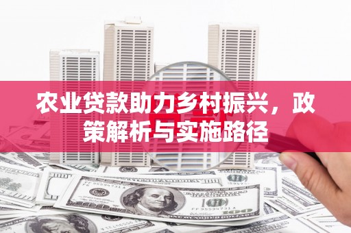凤县农业贷款助力乡村振兴，政策解析与实施路径