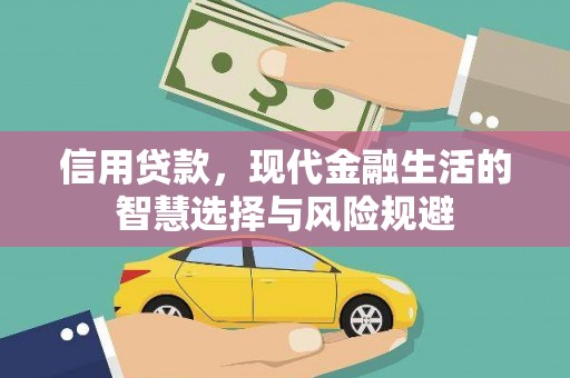 凤县信用贷款，现代金融生活的智慧选择与风险规避