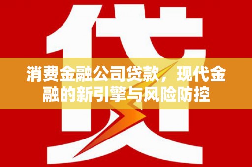 凤县消费金融公司贷款，现代金融的新引擎与风险防控