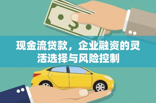 凤县现金流贷款，企业融资的灵活选择与风险控制
