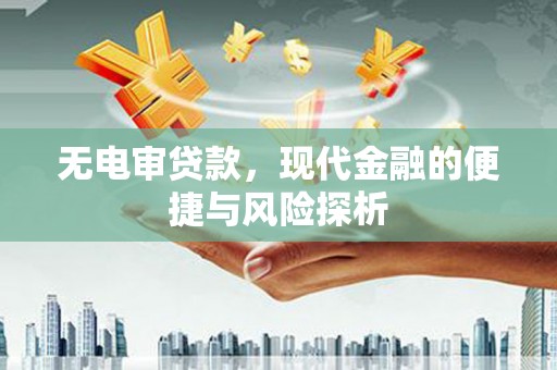 凤县无电审贷款，现代金融的便捷与风险探析