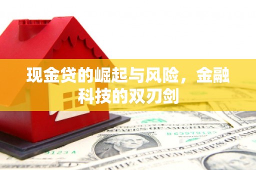 凤县现金贷的崛起与风险，金融科技的双刃剑