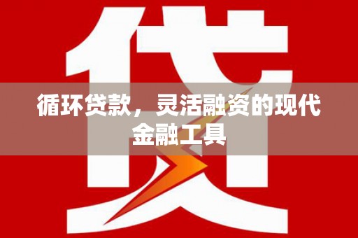 凤县循环贷款，灵活融资的现代金融工具