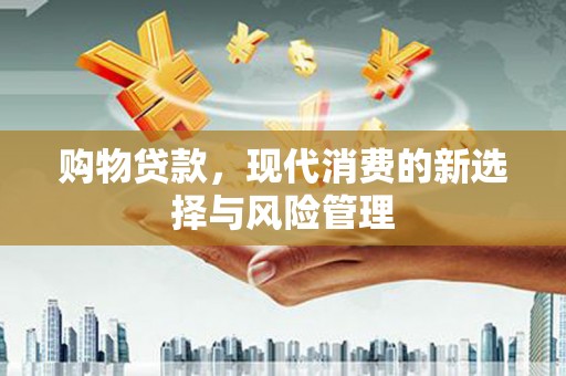凤县购物贷款，现代消费的新选择与风险管理