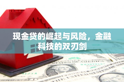 凤县现金贷的崛起与风险，金融科技的双刃剑