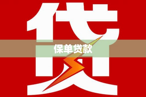 凤县保单贷款