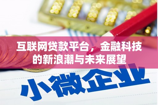 凤县互联网贷款平台，金融科技的新浪潮与未来展望