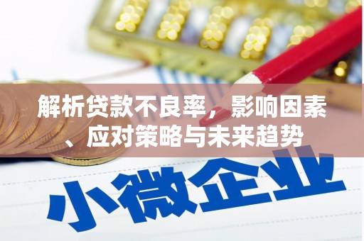 凤县解析贷款不良率，影响因素、应对策略与未来趋势