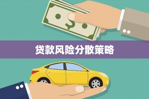 凤县贷款风险分散策略