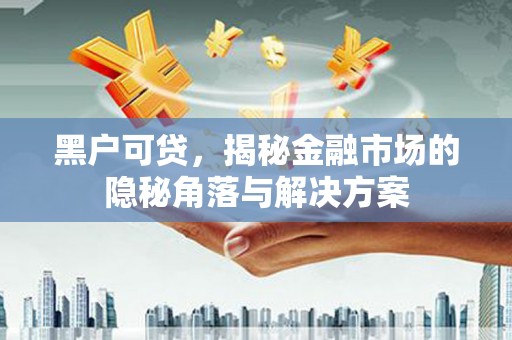 凤县黑户可贷，揭秘金融市场的隐秘角落与解决方案