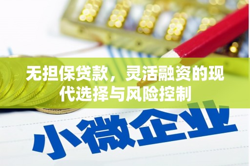 凤县无担保贷款，灵活融资的现代选择与风险控制