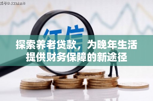 凤县探索养老贷款，为晚年生活提供财务保障的新途径
