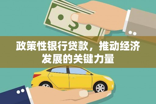 凤县政策性银行贷款，推动经济发展的关键力量