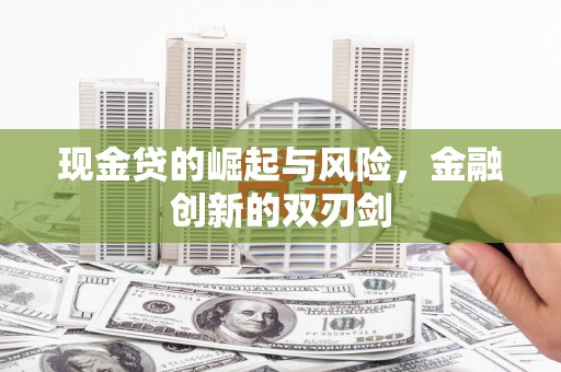 凤县现金贷的崛起与风险，金融创新的双刃剑