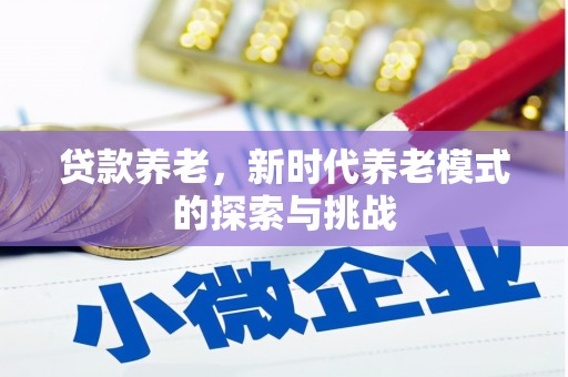 凤县贷款养老，新时代养老模式的探索与挑战