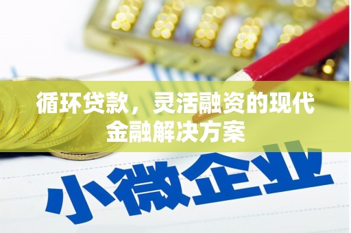 凤县循环贷款，灵活融资的现代金融解决方案