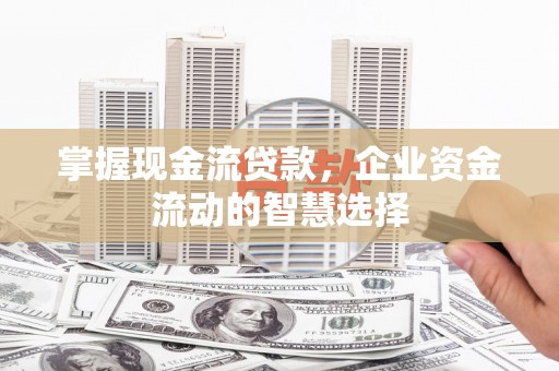 凤县掌握现金流贷款，企业资金流动的智慧选择
