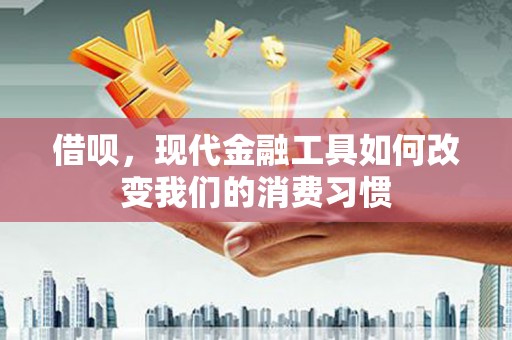 凤县借呗，现代金融工具如何改变我们的消费习惯