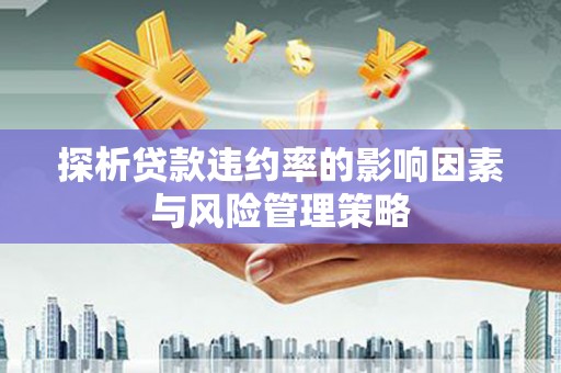 凤县探析贷款违约率的影响因素与风险管理策略
