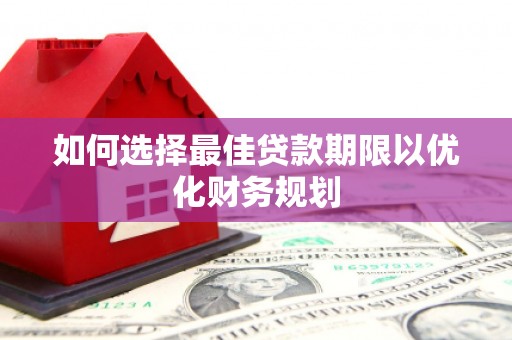 凤县如何选择最佳贷款期限以优化财务规划