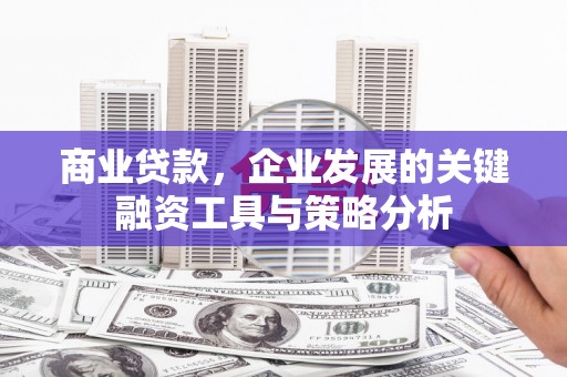 凤县商业贷款，企业发展的关键融资工具与策略分析