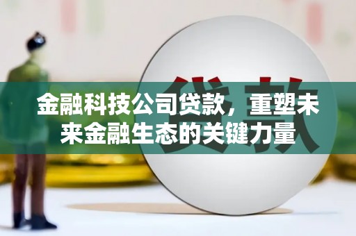 凤县金融科技公司贷款，重塑未来金融生态的关键力量