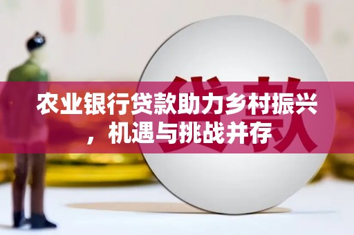 凤县农业银行贷款助力乡村振兴，机遇与挑战并存