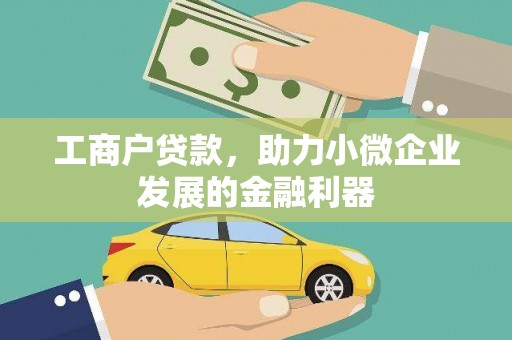 凤县工商户贷款，助力小微企业发展的金融利器