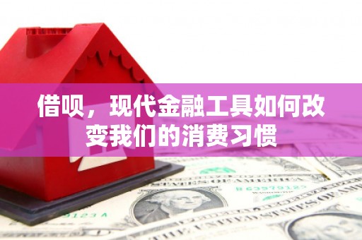 凤县借呗，现代金融工具如何改变我们的消费习惯