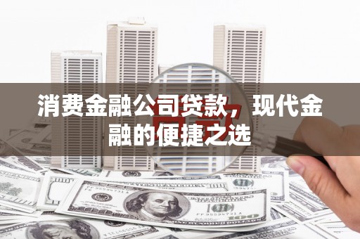 凤县消费金融公司贷款，现代金融的便捷之选