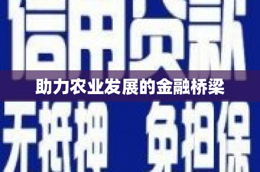 凤县助力农业发展的金融桥梁