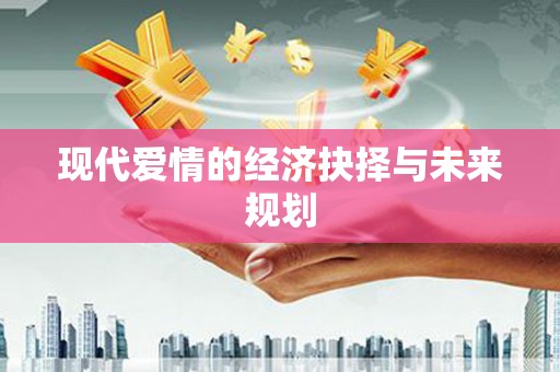 凤县现代爱情的经济抉择与未来规划